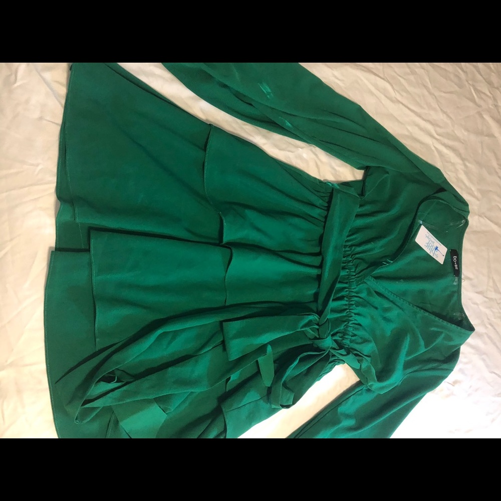 Boutique green cocktail dress